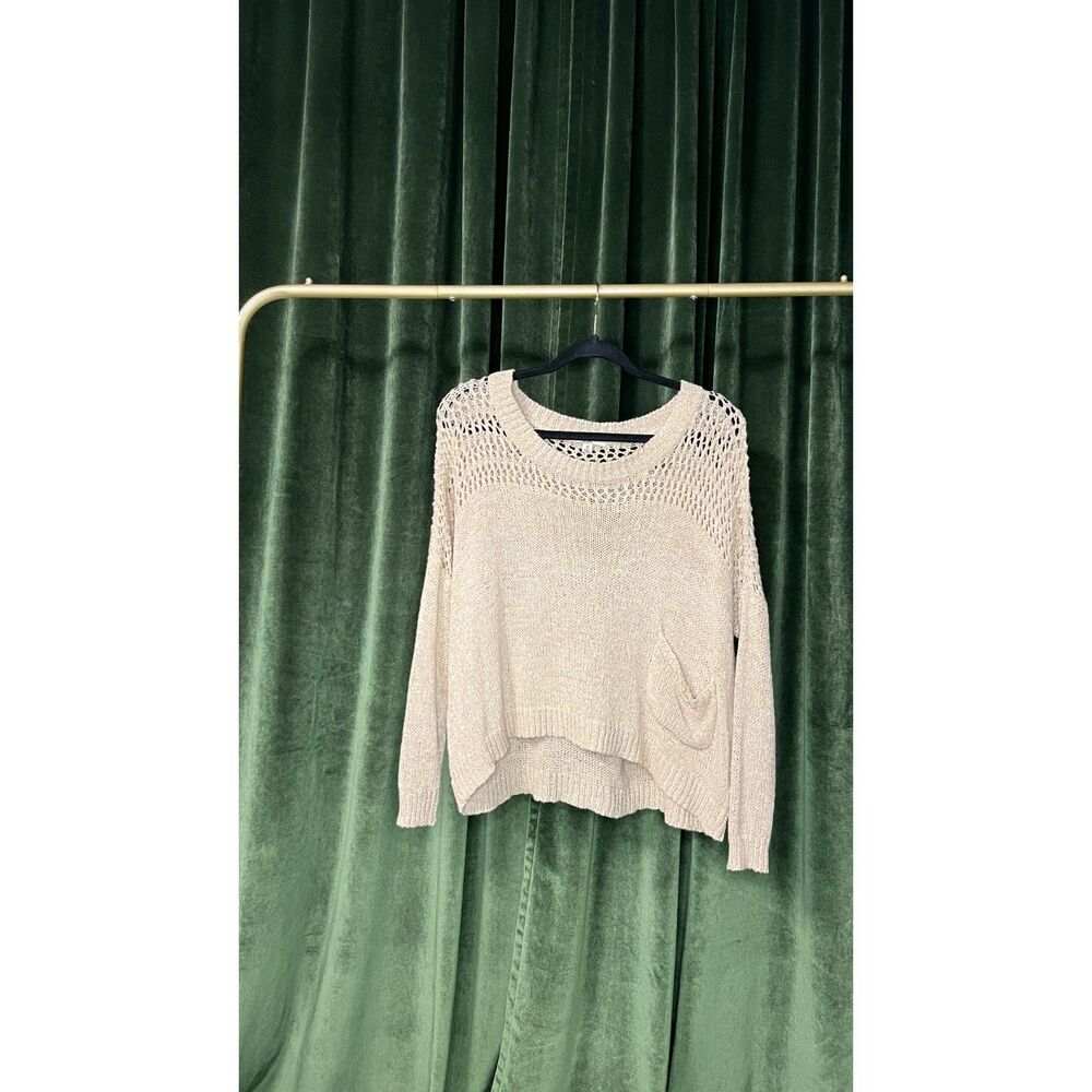 Ya Los Angeles Slouchy Boho Sweater